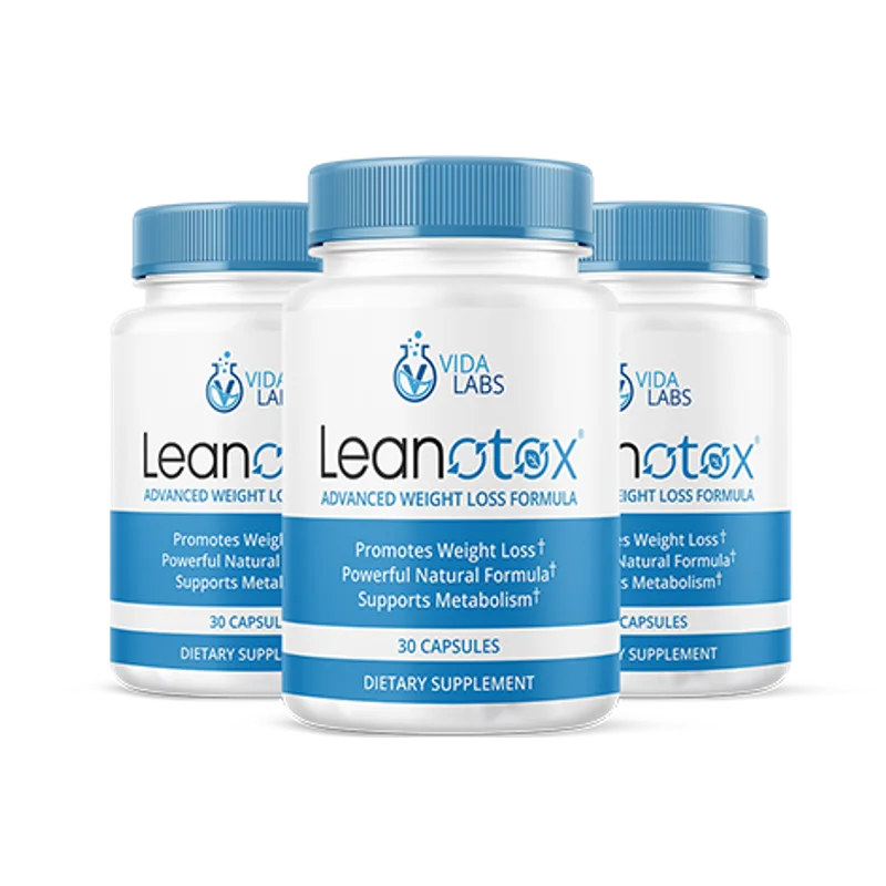 Leanotox Weight Management Supplement Bottle (3 Bottle / 90 Day Pack)