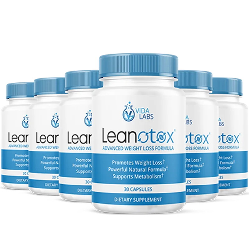 Leanotox Weight Management Supplement Bottle (6 Bottle / 180 Day Pack)